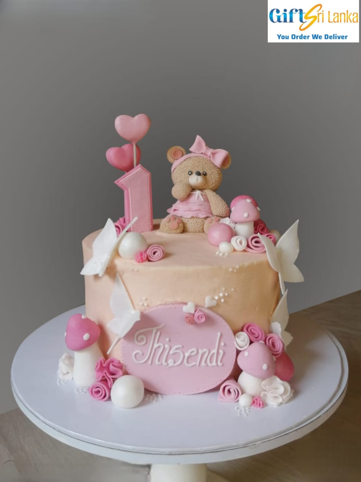 1kg icing covered cake (Bear)