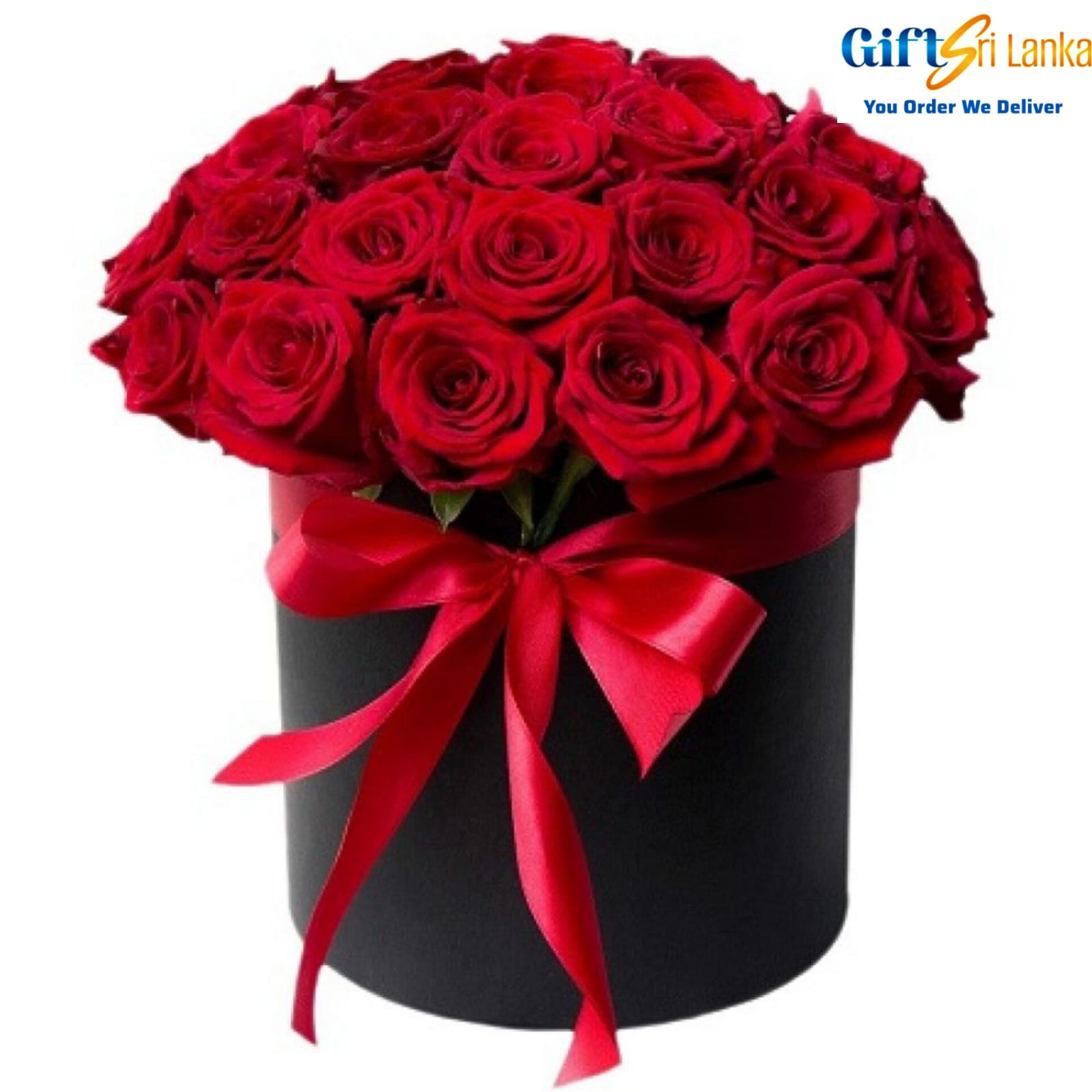 Elegant Red Rose Box – Romantic Luxury Gift - Red Roses - 25
