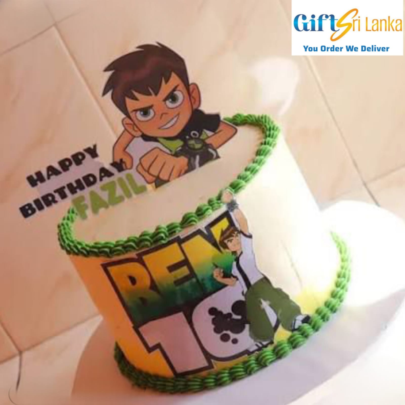 1kg butter icing covered (Ben-10)