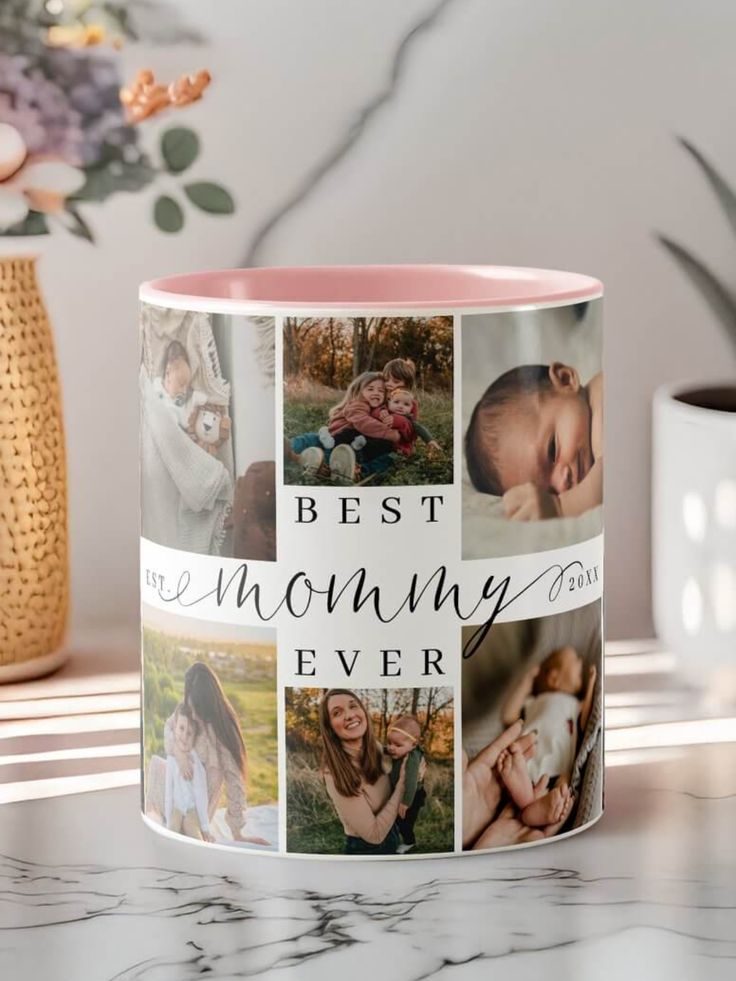 Personalized Photo Mug Gift for Mom | Custom Coffee Mug