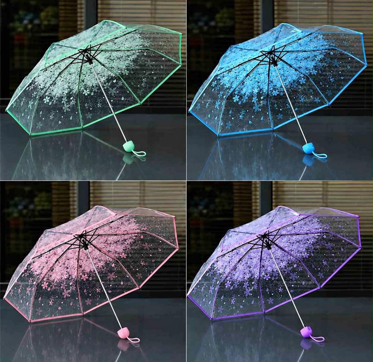 Stylish Floral Umbrella | Elegant Windproof Rain Umbrella for Everyday Use