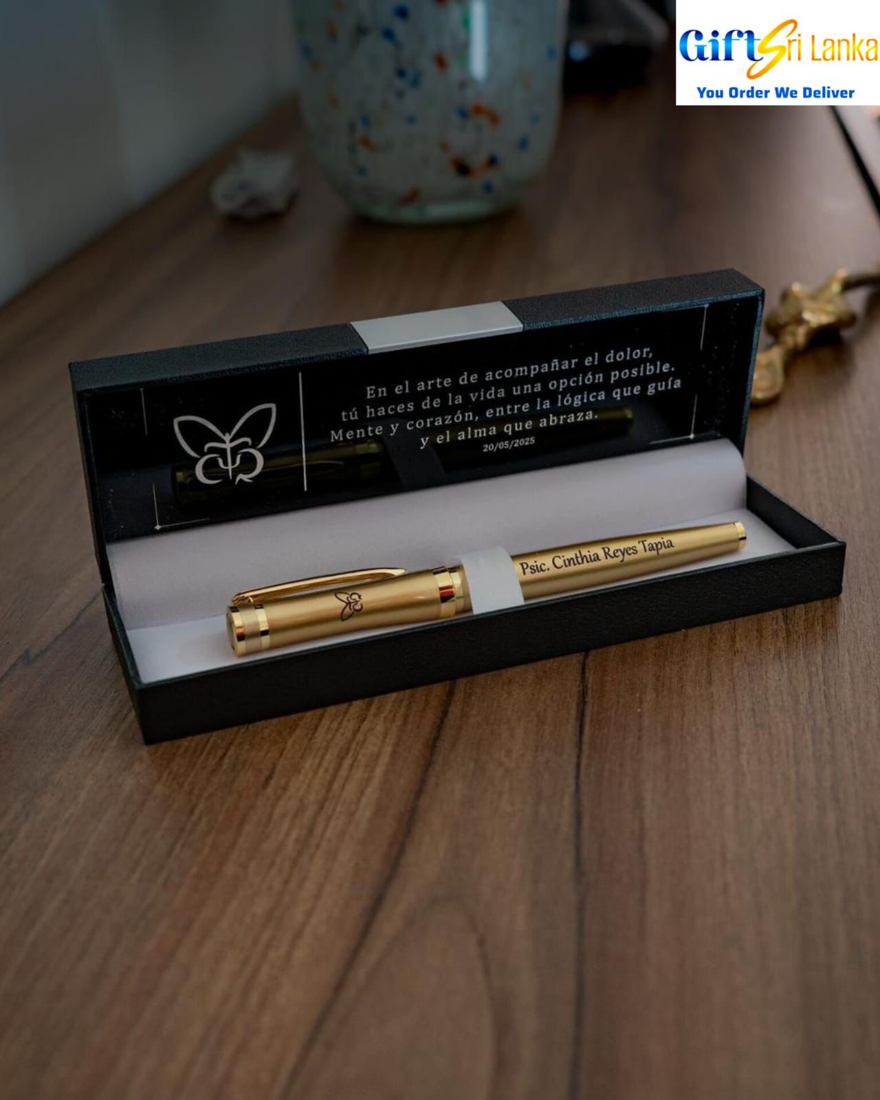 Personalized Luxury Engraved Rollerball Pen Gift Set