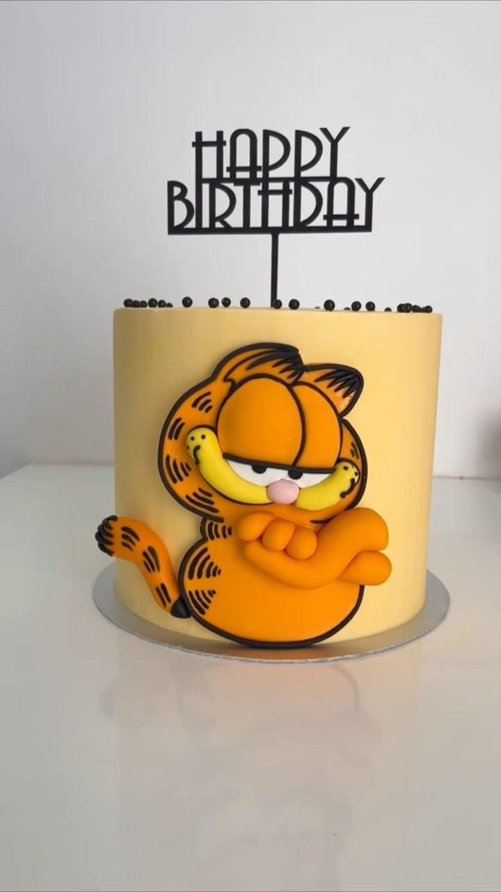 Grumpy Cat Birthday Cake | Cute Cartoon Theme Celebration Cake