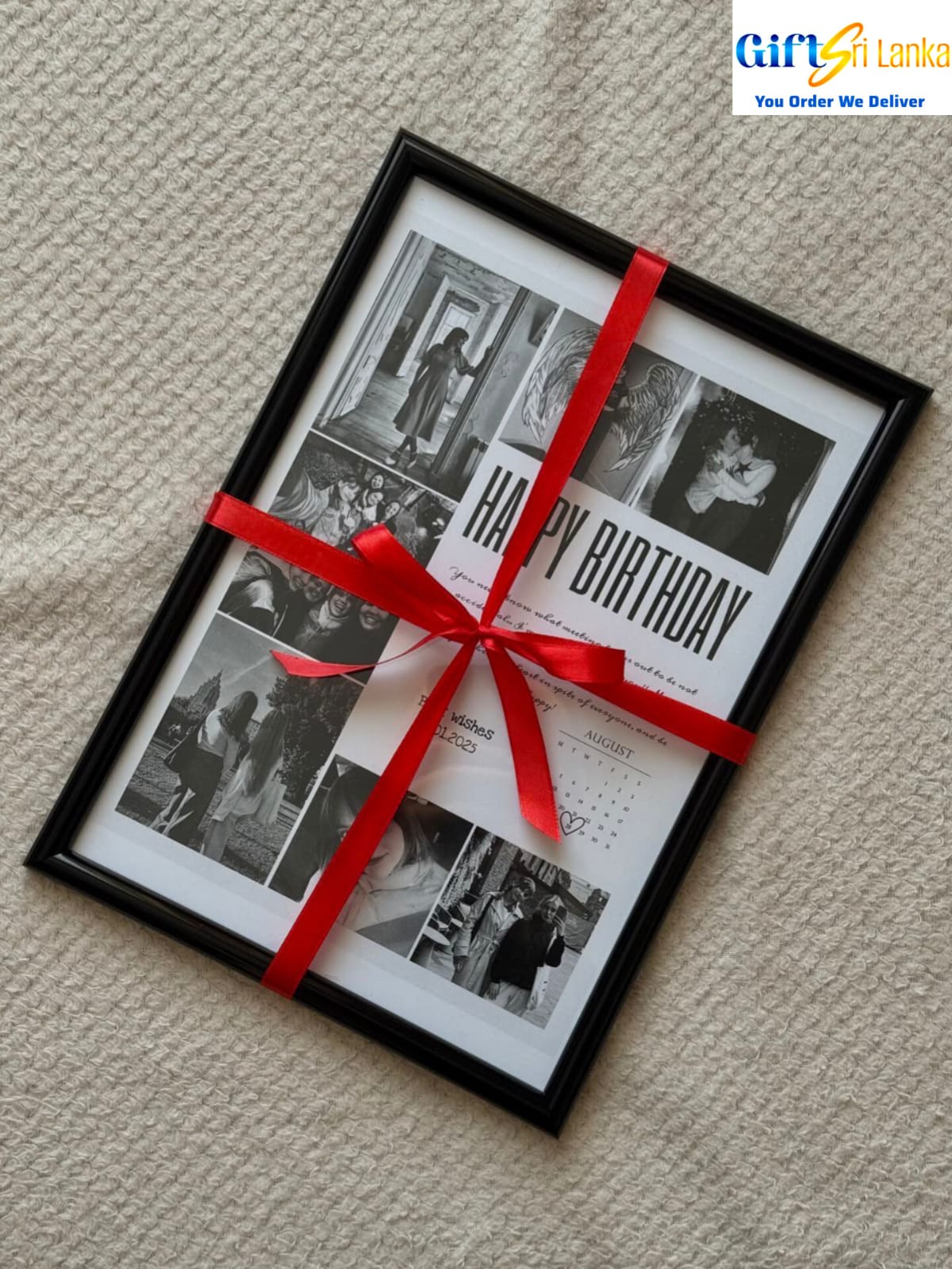 Personalized Photo Memory Frame Gift