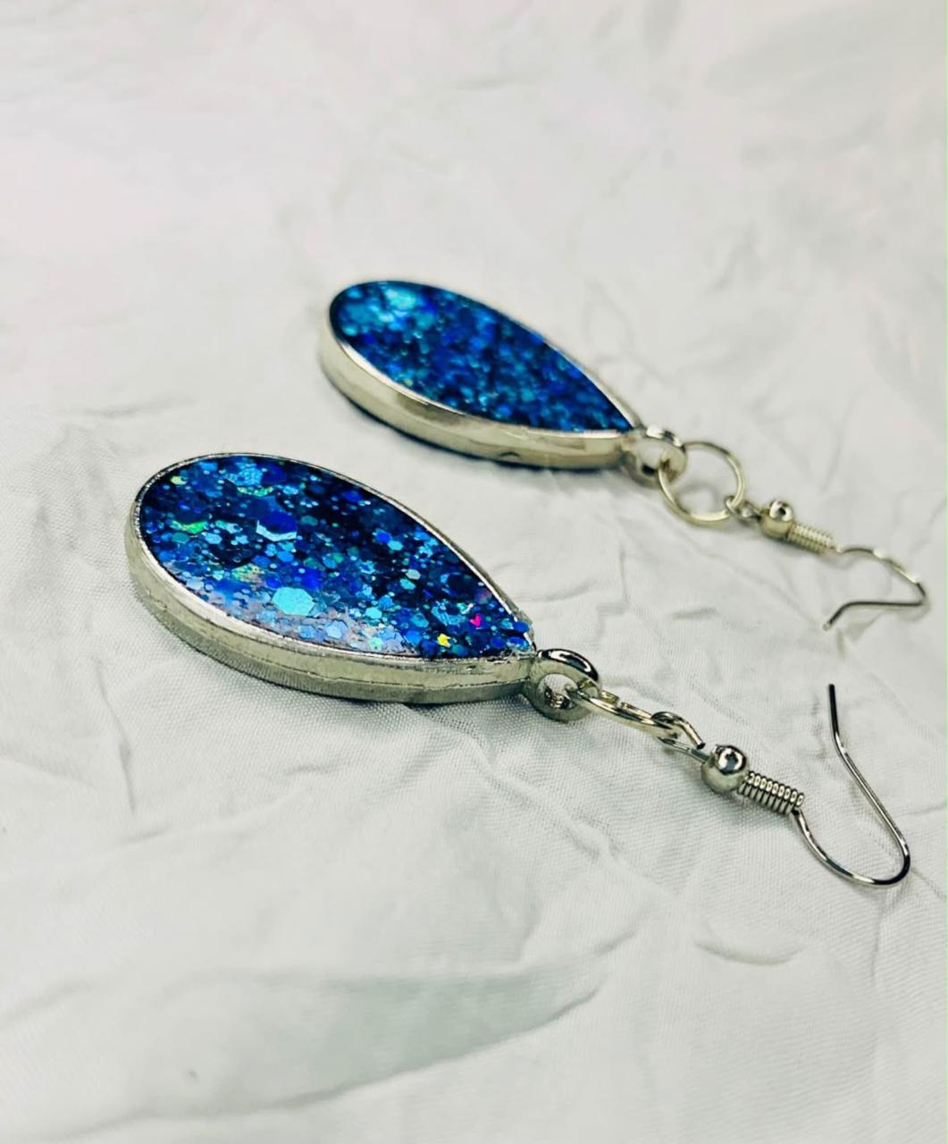 Glitter Drop Earrings | Sparkling Elegant Earrings for Every Occasion
